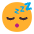 Sleeping Face Flat Emoji from Fluent Emoji Flat Set