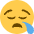 Sleepy Face Emoji from Twemoji Set