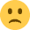Slightly Frowning Face Emoji from Twemoji Set