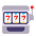 Slot Machine Flat Emoji from Fluent Emoji Flat Set
