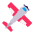 Small Airplane Flat Emoji from Fluent Emoji Flat Set