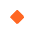 Small Orange Diamond Flat Emoji from Fluent Emoji Flat Set