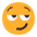 Smirking Face Flat Emoji from Fluent Emoji Flat Set