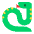 Snake Flat Emoji from Fluent Emoji Flat Set
