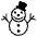 Snowman Without Snow Emoji from EmojiTwo Black Set