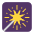 Sparkler Flat Emoji from Fluent Emoji Flat Set