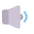 Speaker Medium Volume Flat Emoji from Fluent Emoji Flat Set