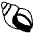 Spiral Shell Emoji from EmojiTwo Black Set
