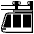 Suspension Railway Emoji from EmojiTwo Black Set