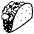 Taco Emoji from EmojiTwo Black Set