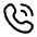 Telephone Call Icon from Mynaui Line Set