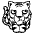 Tiger Emoji from EmojiTwo Black Set