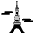 Tokyo Tower Emoji from EmojiTwo Black Set