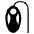 Trackball Emoji from EmojiTwo Black Set