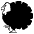 Turkey Emoji from EmojiTwo Black Set