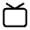 Tv Icon from Mynaui Line Set | Free Download as SVG Vector and Transparent PNG | Streamline icons