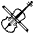 Violin Emoji from EmojiTwo Black Set