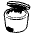 Wastebasket Emoji from EmojiTwo Black Set