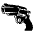 Water Pistol Emoji from EmojiTwo Black Set