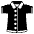 Woman’s Clothes Emoji from EmojiTwo Black Set