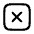 X Square icon - Free transparent PNG, SVG. No sign up needed.