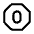 Zero Octagon icon - Free transparent PNG, SVG. No sign up needed.