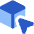 3d Cube Cursor Icon from Core Flat Set