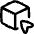 3d Cube Cursor Icon from Flex Line Set