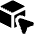 3d Cube Cursor Icon from Core Solid Set