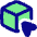 3d Cube Cursor Icon from Flex Pop Set