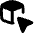 3d Cube Cursor Icon from Plump Remix Set