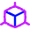 3d Module Dimension Icon from Flex Neon Set
