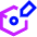 3d Pen Draw Icon from Sharp Neon Set