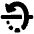 3d Rotate X Axis Icon from Plump Solid Set