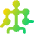Animated Skeleton Icon from Plump Gradient Set