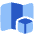 Ar Map Icon from Plump Flat Set