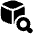Ar Searching Box Icon from Plump Solid Set