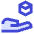 Hand Hold 3d Box Icon from Sharp Duo Set