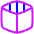 Top View 3d Icon from Plump Neon Set
