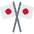 Crossed Flags Emoji from Twemoji Set