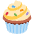 Cupcake Emoji from Twemoji Set