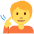 Deaf Person Emoji from Twemoji Set