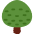 Deciduous Tree Emoji from Twemoji Set