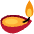 Diya Lamp Emoji from Twemoji Set