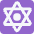 Dotted Six Pointed Star Emoji from Twemoji Set