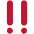 Double Exclamation Mark Emoji from Twemoji Set