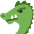 Dragon Face Emoji from Twemoji Set