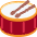 Drum Emoji from Twemoji Set