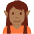 Elf Medium Dark Skin Tone Emoji from Twemoji Set