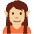 Elf Medium Light Skin Tone Emoji from Twemoji Set
